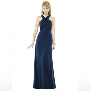 After Six Bridesmaid Dress 6716 | Size 4 Midnight Navy Gown
